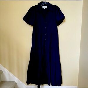 Women’s Brochu Walker Navy Blue Havana dress size Medium